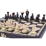 SZACHY MEDIUM KINGS Brown